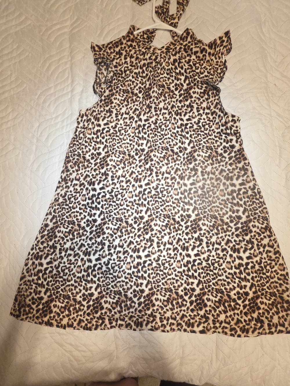 TIMING Leopard Print Mini Dress Like New